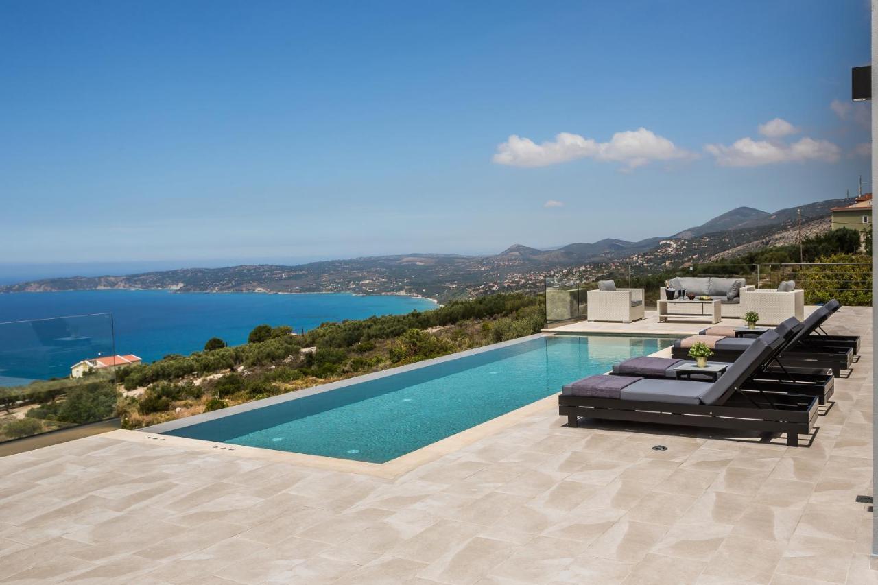 Villa Panorama Blue Kefalonia - Luxury In Lourdata